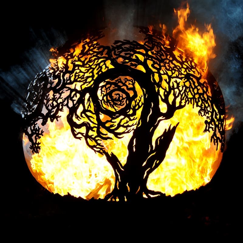 Twisted Tree Fireball Fire Pit by Andy Gage