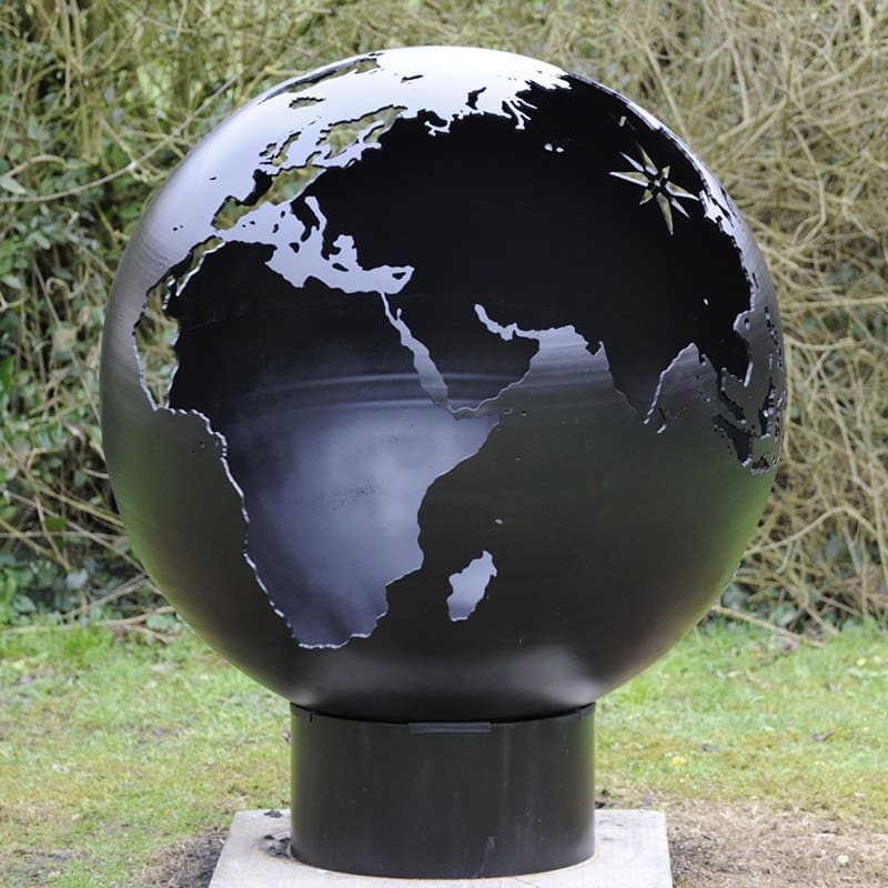 Globe fireball by Andy Gage