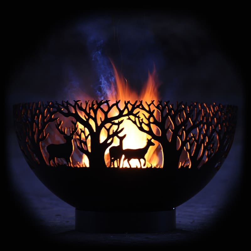 Winter fire bowl by Andy Gage