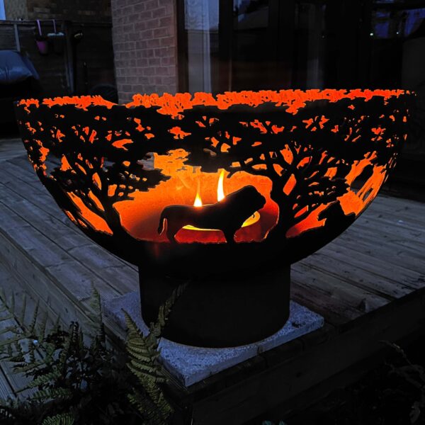 Africa Firepit Bowl